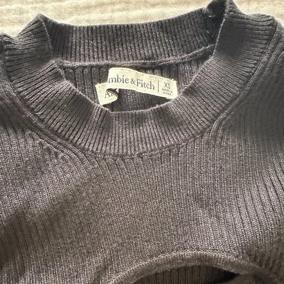 Abercrombie Long Sleeve Black Bodysuit - Picture 3 of 3